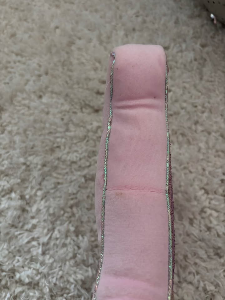 Pink Letter K Sequin Pillow - photo 3