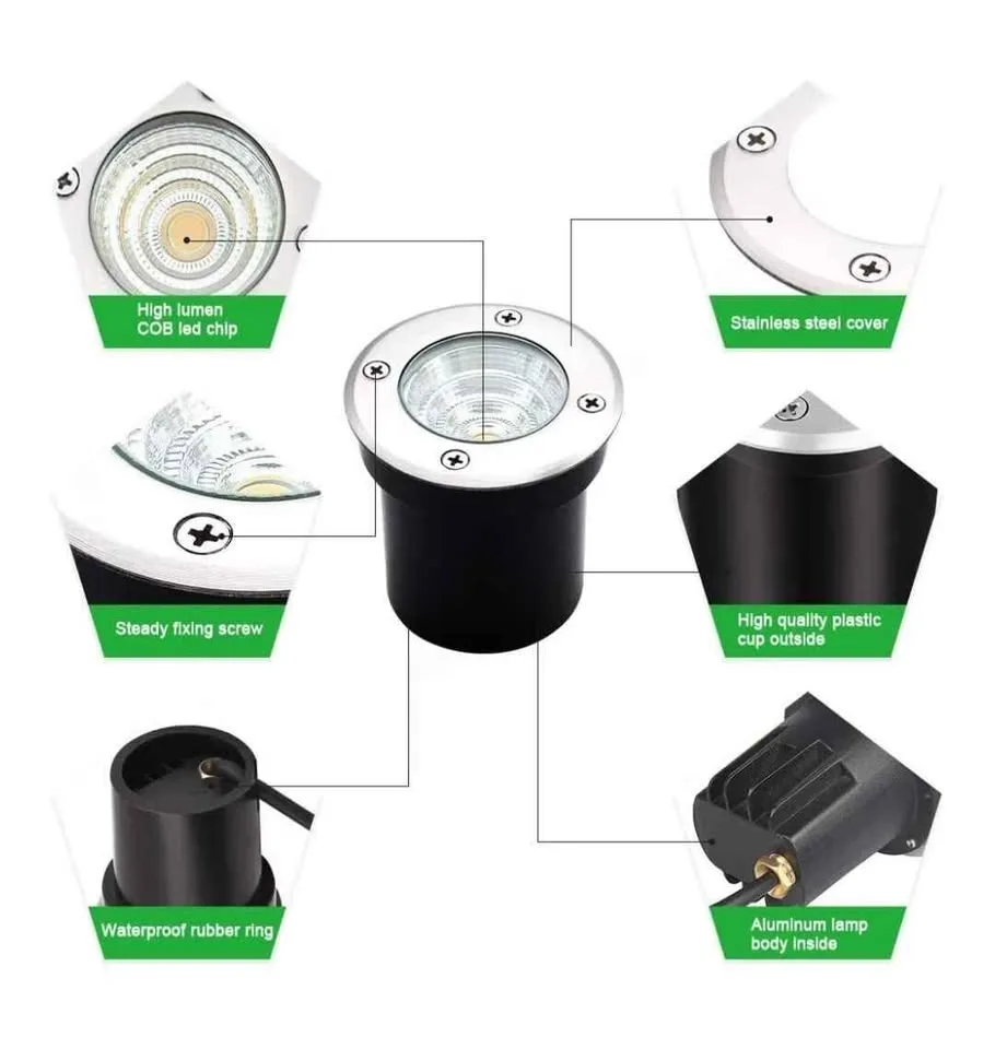 Well Lights Low Volt Landscape Light, 5W 12V-24V, 12 image indicator(3)