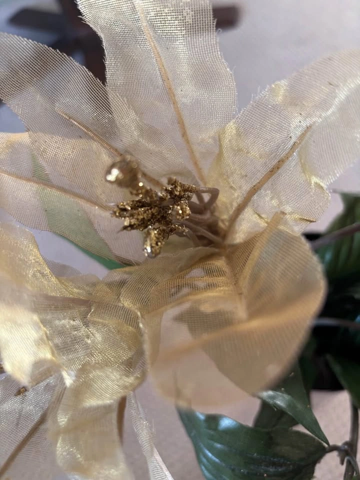 Artificial Poinsettia Bouquet - photo 5