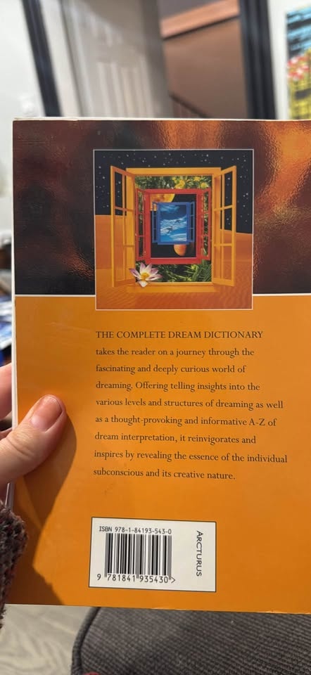 Dream dictionary - photo 2