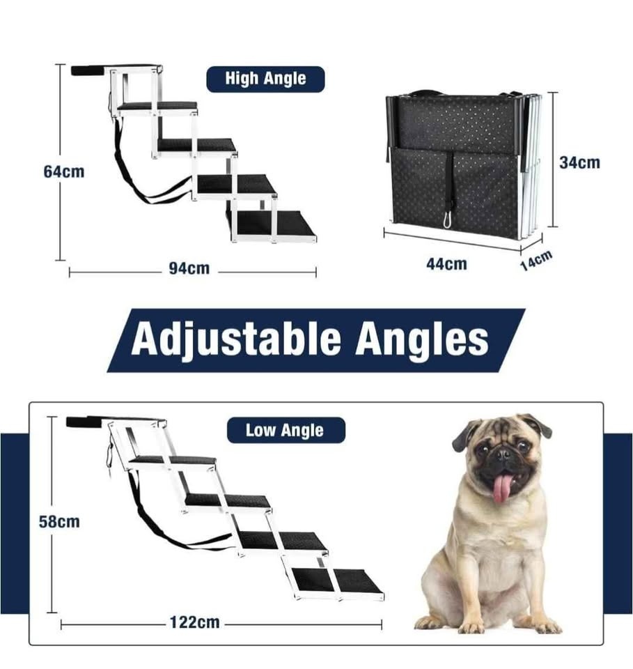 Portable Lightweight Folding Pet Stairs - photo 2