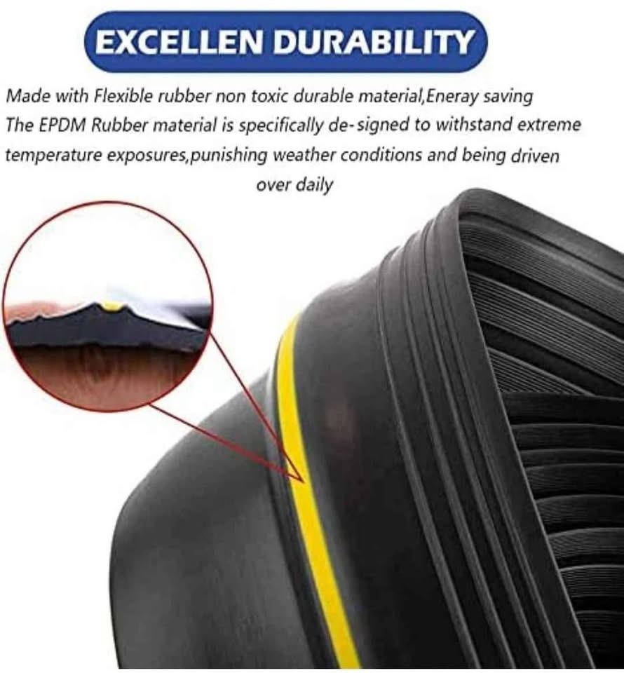 20Ft/6M Universal Garage Threshold Seal Strip, Garage Door Botto - photo 4