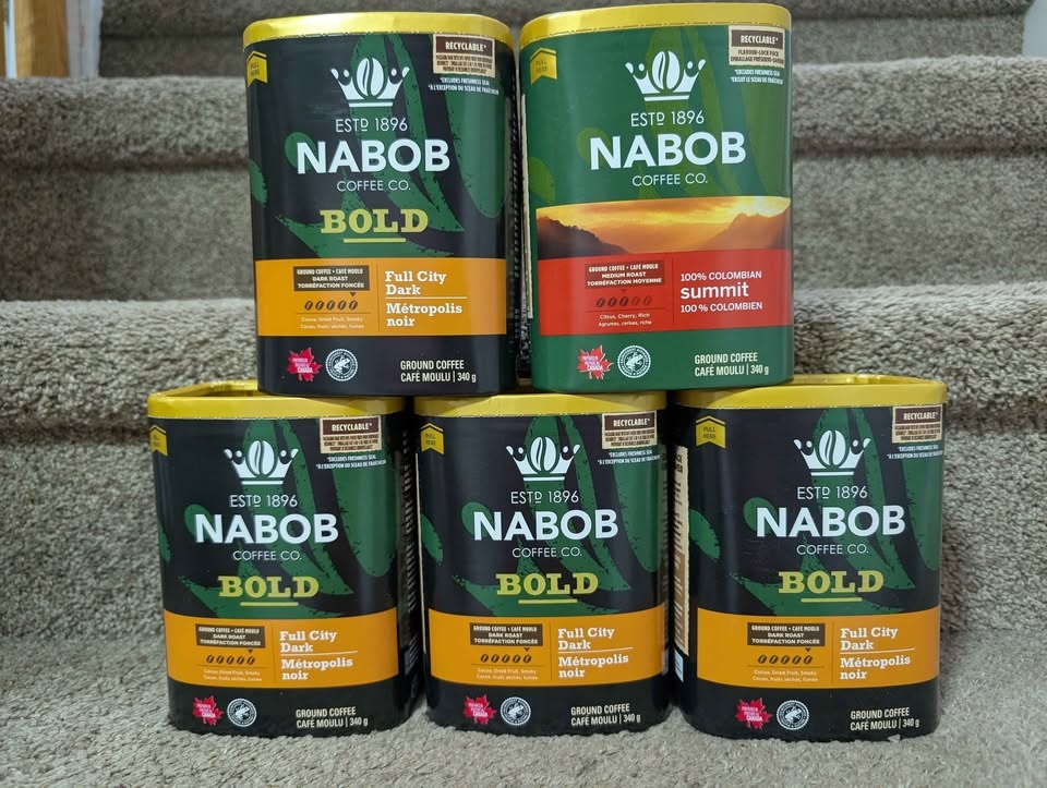 Nabob Coffee - BOLD Full City Dark / Colombian Summit 340g