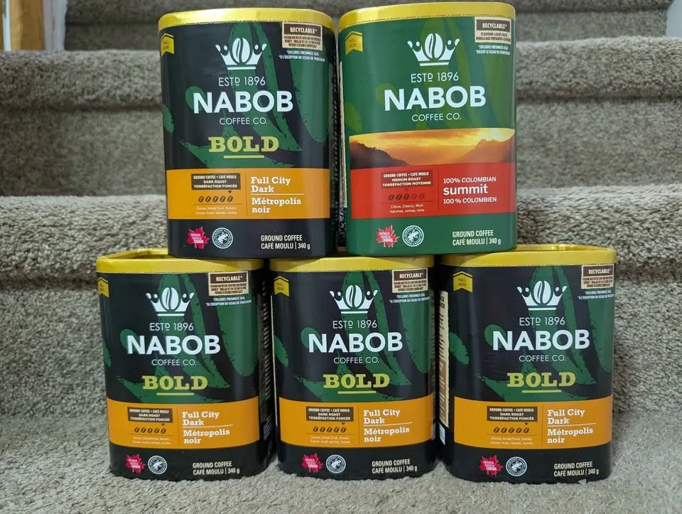 Nabob Coffee - BOLD Full City Dark / Colombian Summit 340g