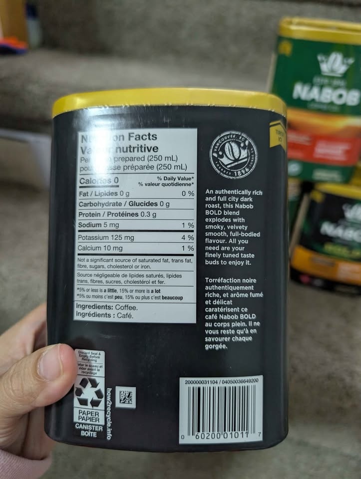 Nabob Coffee - BOLD Full City Dark / Colombian Summit 340g - photo 5