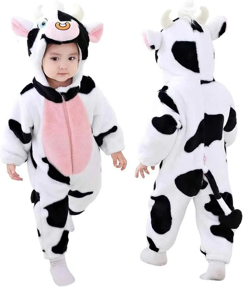 Halloween Costume - TONWHAR Kid's Baby COW - (Size: 120/60)