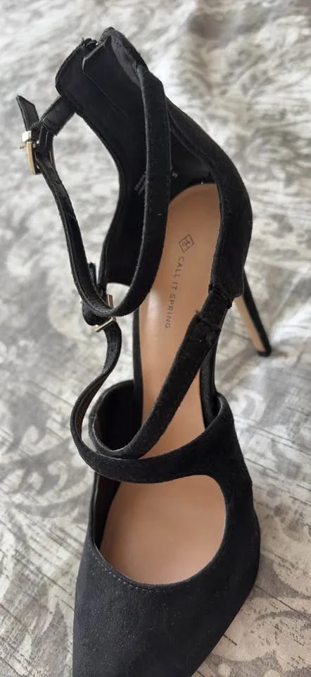 Call in Spring 4.25 inch high heels size 7.5 image indicator(2)