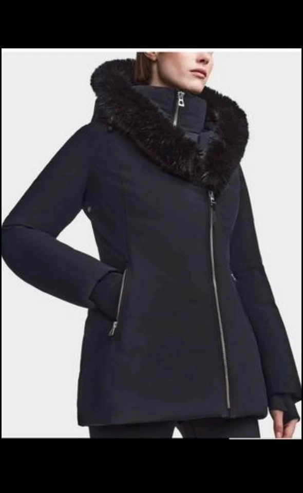 Rudsak down navy blue winter jacket size S - photo 2
