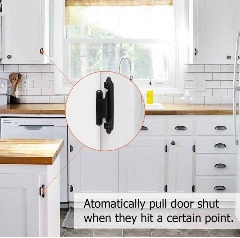 Matte Black Cabinet Hinges - 30 pairs - photo 5