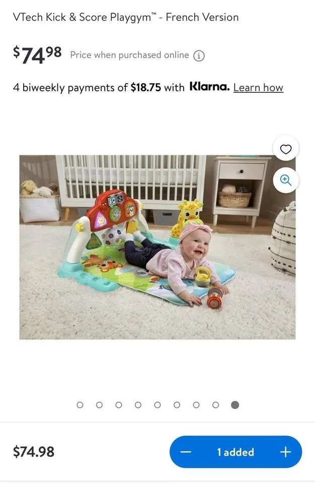 VTech Kick & Score Playgym™ - French Version image indicator(2)