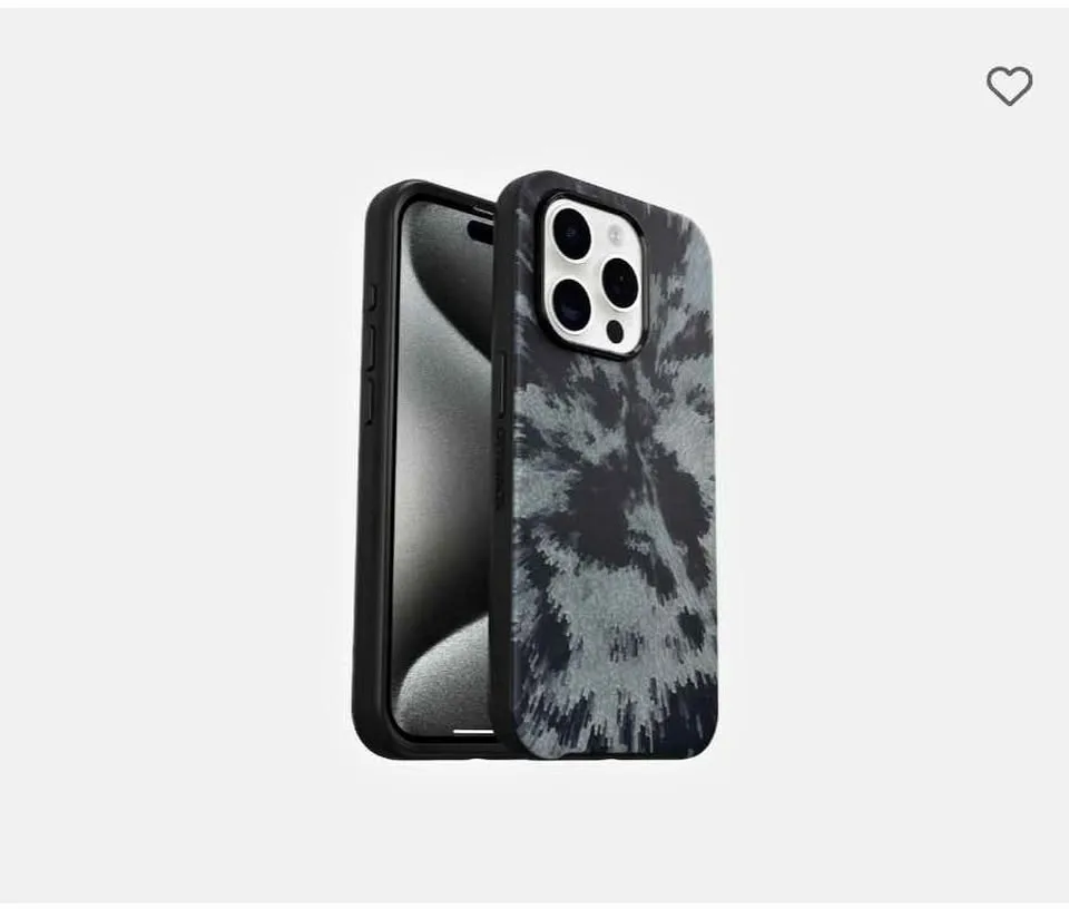 Otterbox iPhone 15 Pro Case (Burnout sky) for MagSafe