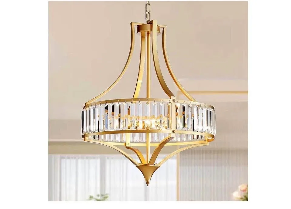 NEW (21.6”) Crystal Chandeliers