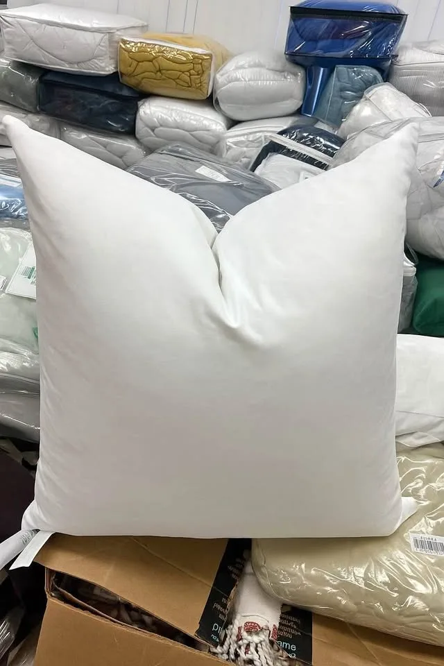 🪶 Feather Pillow Inserts – 20x20 & 19x23 – Premium Comfort Sale thumbnail