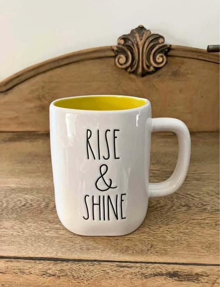 Rae Dunn Rise and Shine Mug