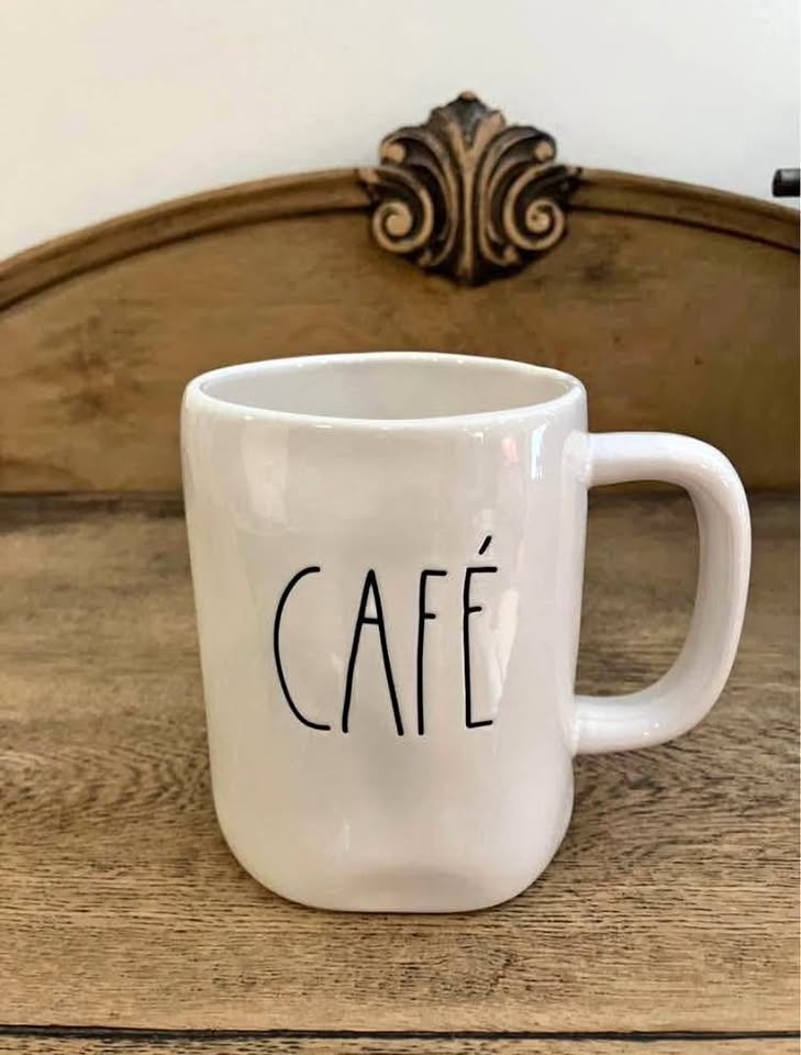 Rae Dunn Cafe Mug