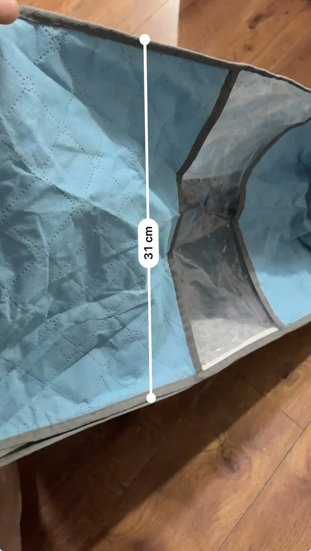 Blanket and clothes wardrobe Organizer image indicator(4)