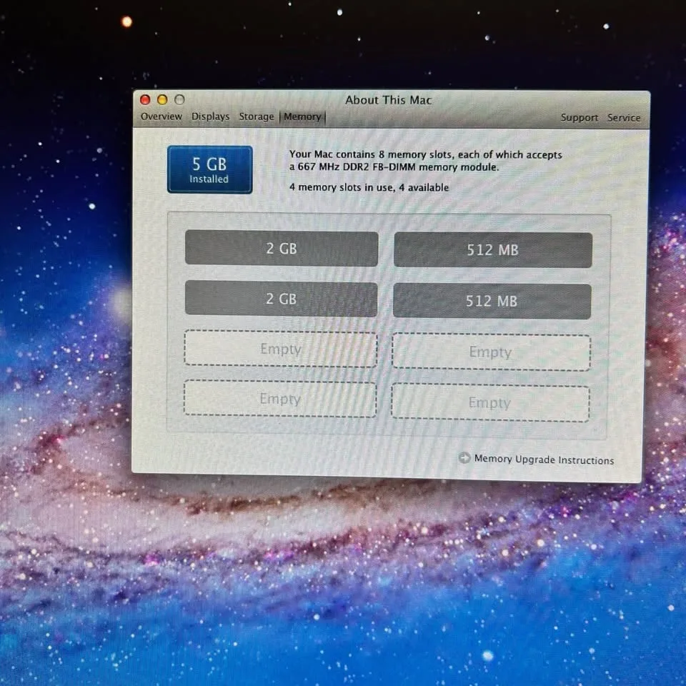 Mac Pro (IX/5GB/500GB) image indicator(9)