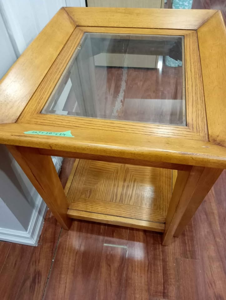 Wooden coffee table - photo 3