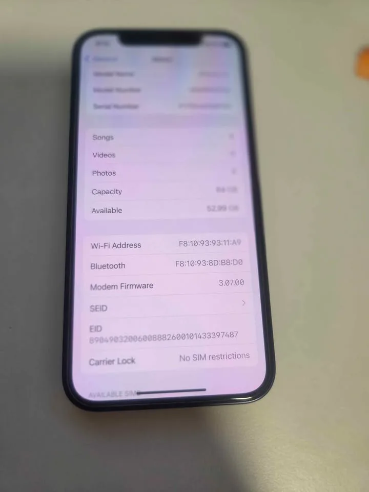 IPhone 12 Blue 64GB image indicator(5)