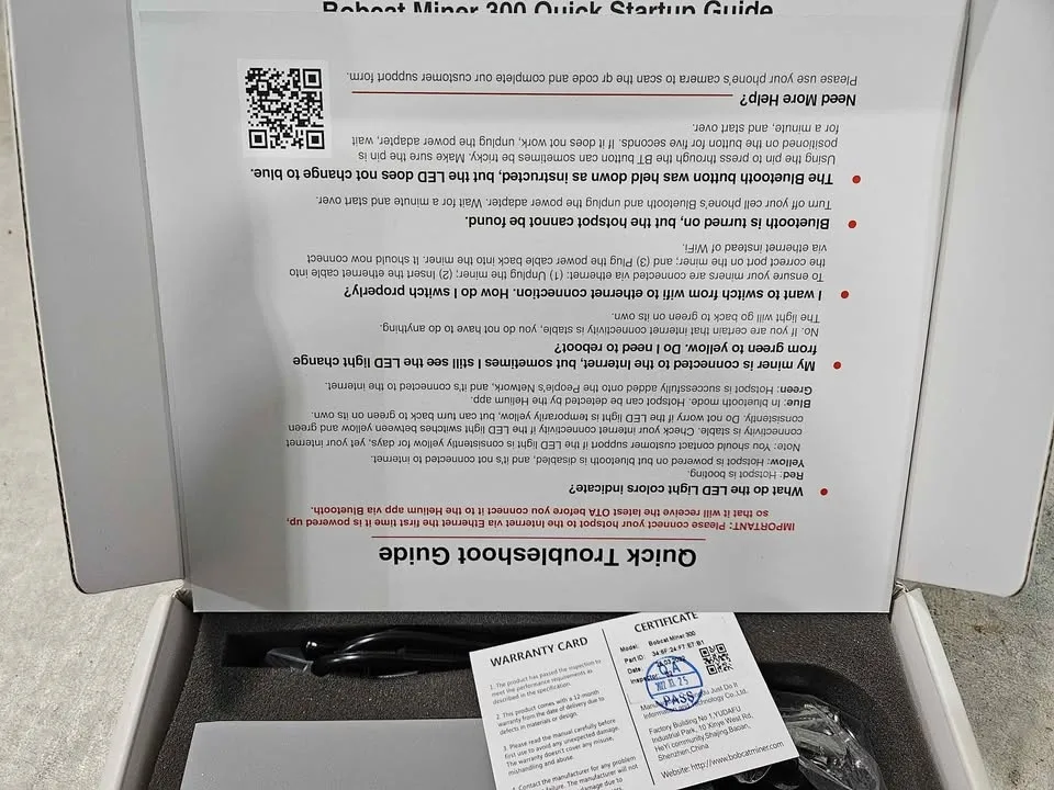 Bobcat Miner 300 image indicator(4)