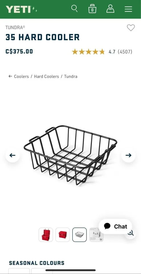 YETI TUNDRA 35 HARD COOLER - RESCUE RED - BRAND NEW image indicator(5)