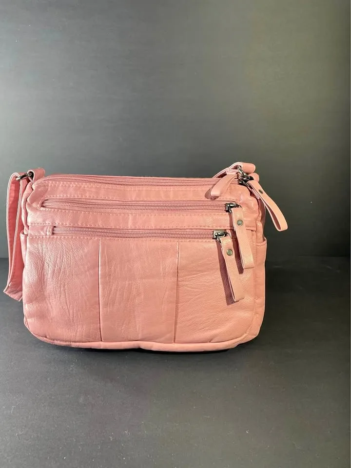 Women’s Soft PU Leather Shoulder Bag (New)