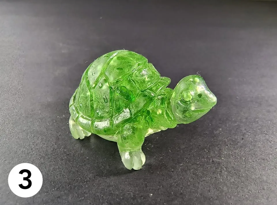 Natural Crystal and Resin Turtle Figurine image indicator(3)