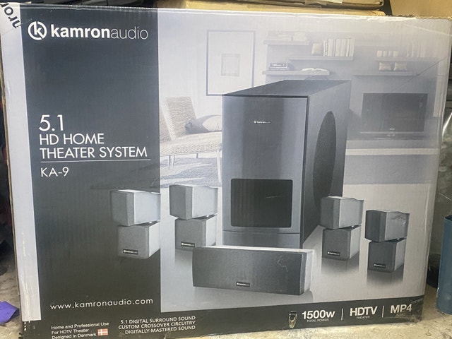 KamronAudio 5.1 HD Home Theater System KA-9 – CAD 100 - photo 2