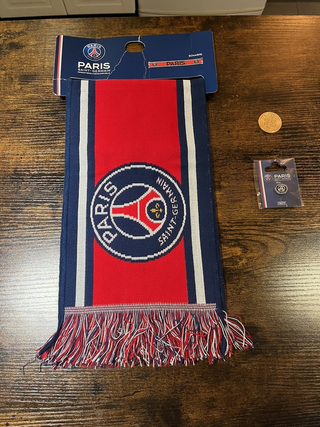 World Football/Soccer Scarves - PSG/Real Madrid/FC Porto/Malmo
