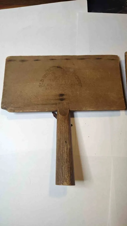 2 vintage wool carders the old whittemore no 5