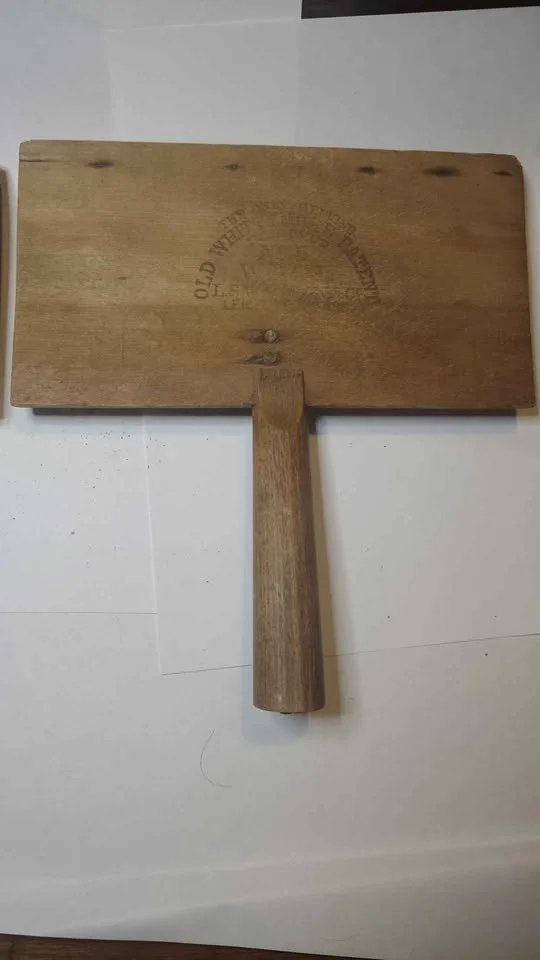 2 vintage wool carders the old whittemore no 5 image indicator(2)