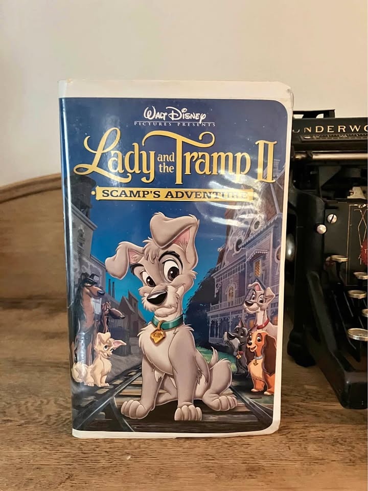 Disney Lady and the Tramp 2 VHS