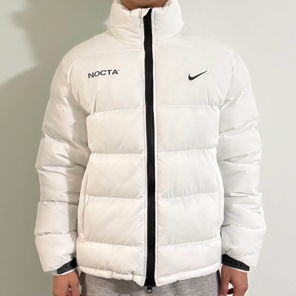 🔥 Nike NOCTA Puffer Jacket (White) – Excellent Condition – Men’s - photo 2