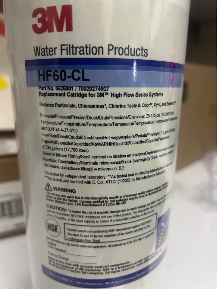 3M HF60-CL Water Filter Cartridge - photo 3