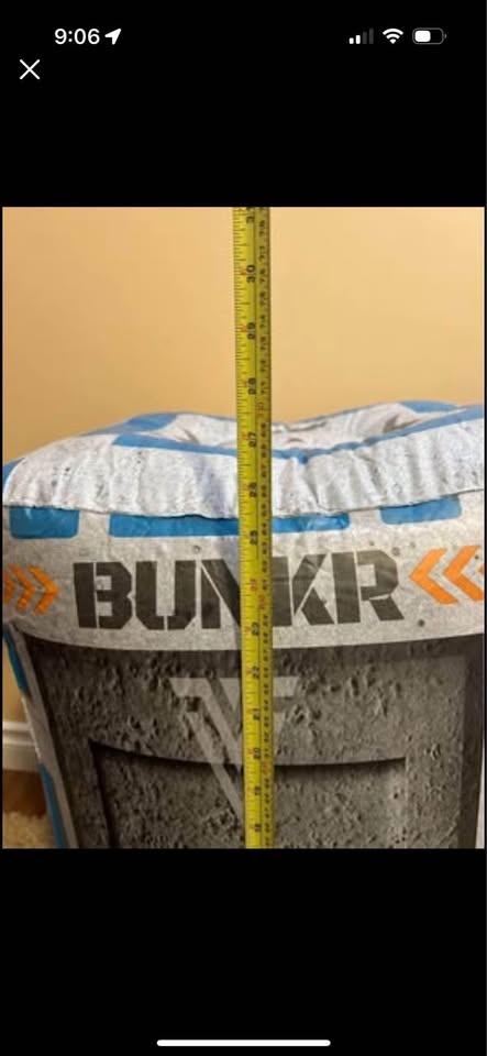 Nerf blow up bunker. FOR RENTAL - photo 2