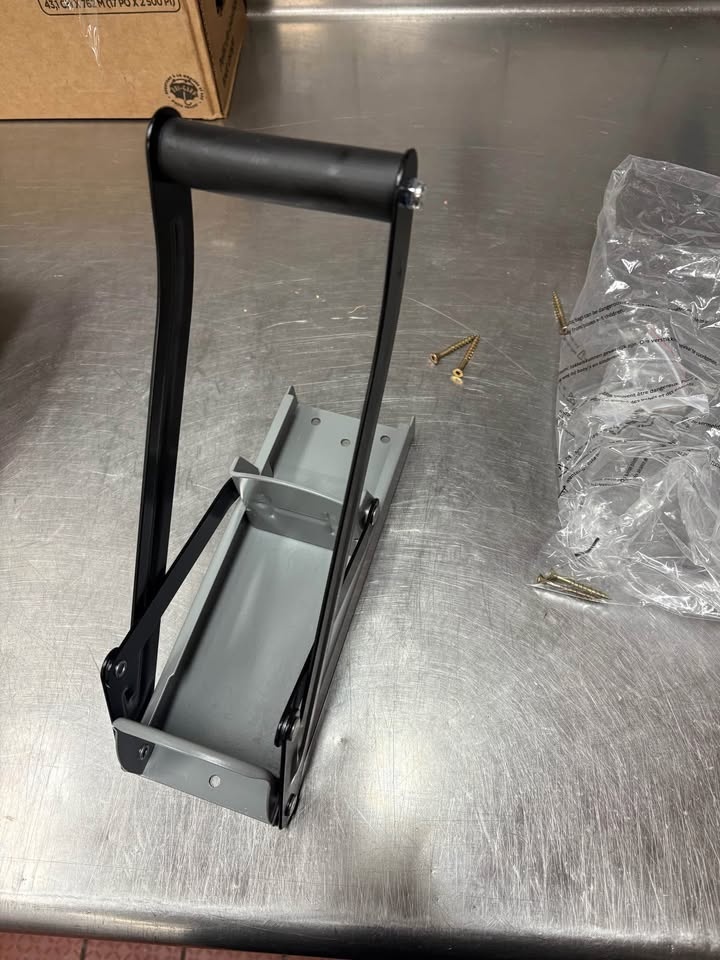 Wall mounted can crusher and bottle opener