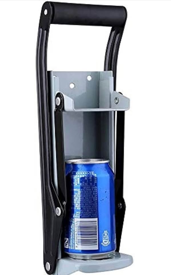 Wall mounted can crusher and bottle opener - photo 3
