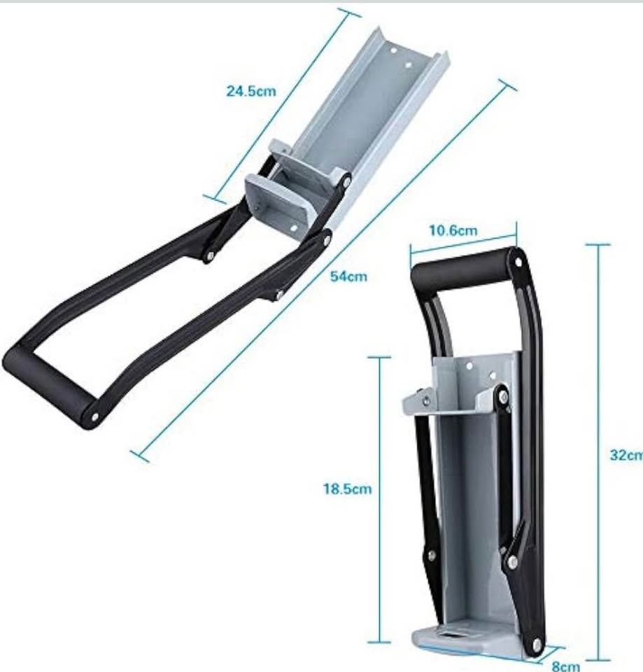 Wall mounted can crusher and bottle opener - photo 4