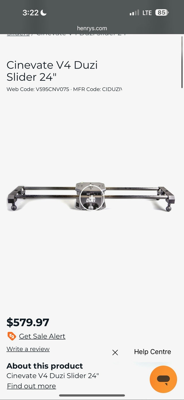Cinevate V4 Duzi Slider 24" - photo 3