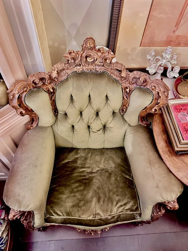 Ornate Vintage Armchair