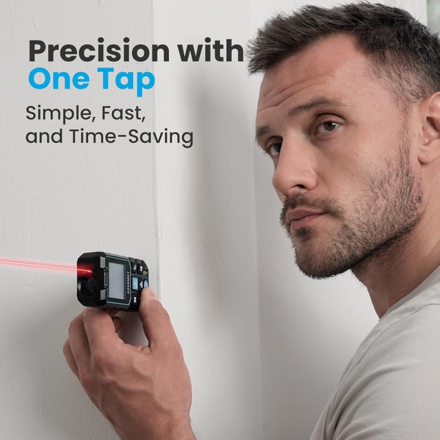 ACEGMET Laser Measure, 229ft/70m Laser Measurement Tool - photo 3