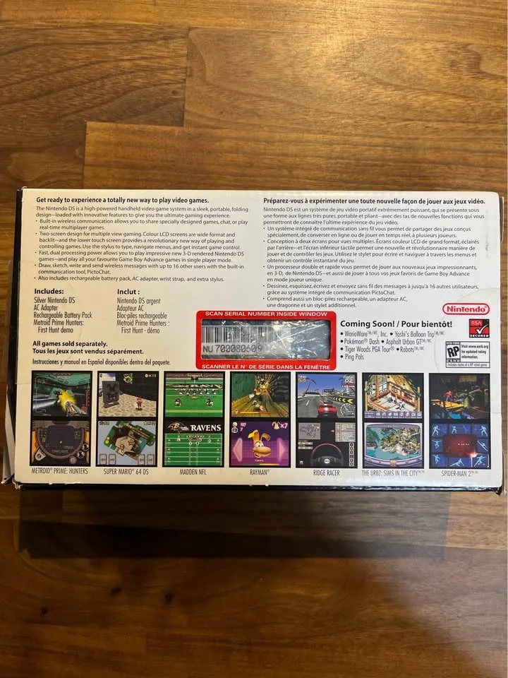 Nintendo DS CIB (Mint) + 2 Games image indicator(3)