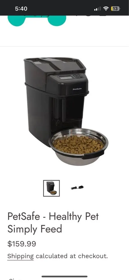 Automatic Pet Feeder (Petsafe Healthy Pet Simply Feed) image indicator(8)