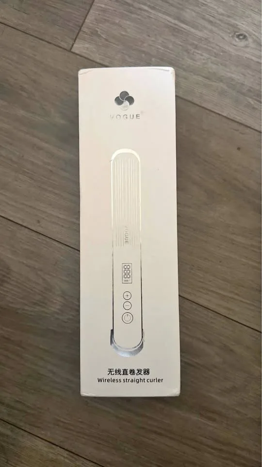 Hair straightening iron