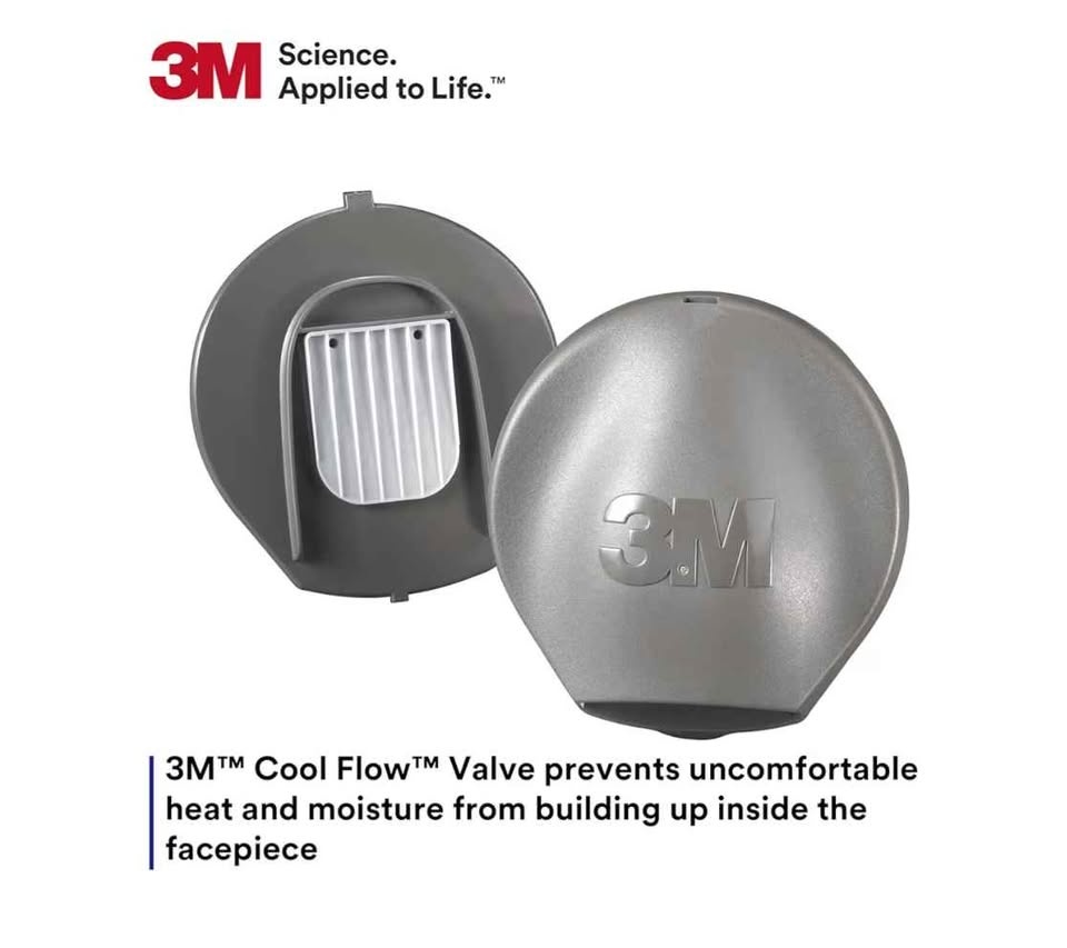 3M Full Facepiece Respirator 6800 NIOSH Large Lens - photo 2