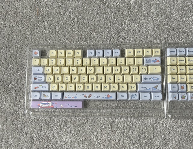 Ice Cream & Dessert Keycaps Set - Custom Mechanical Keyboard - photo 2