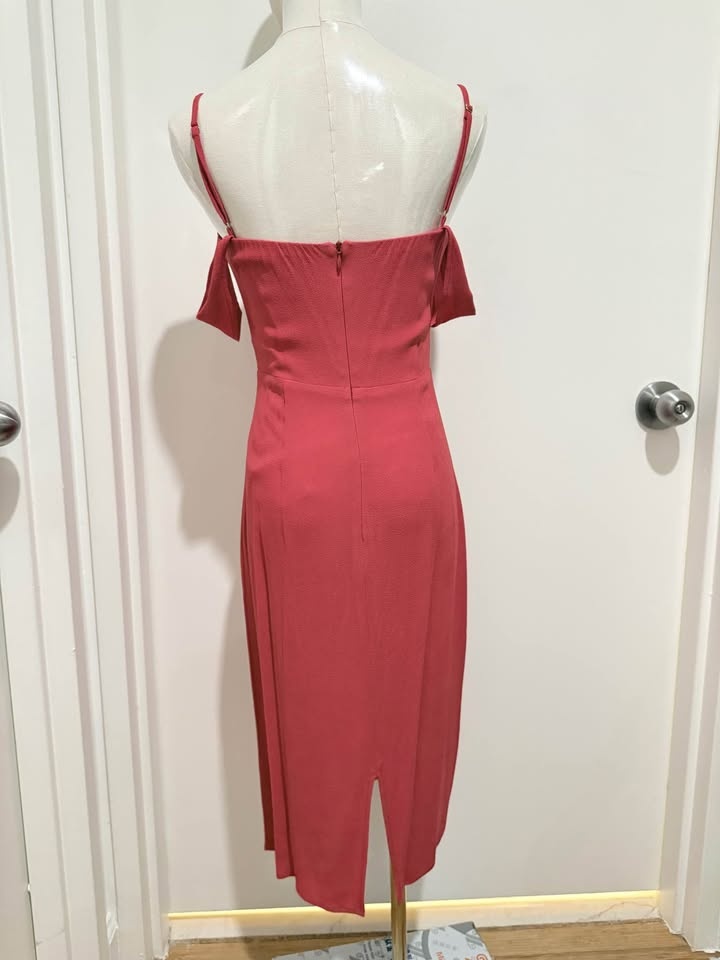Reformation coral midi dress - photo 2