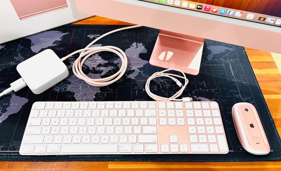 Apple iMac 24” PINK M1 2021 16GB RAM 512GB (4 Ports) IN BOX with - photo 2