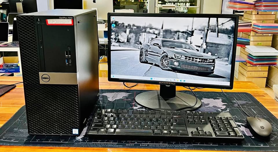 Dell Optiplex 7050 PC i7-7700 3.60Ghz 8GB 250GB SSD + 1TB
