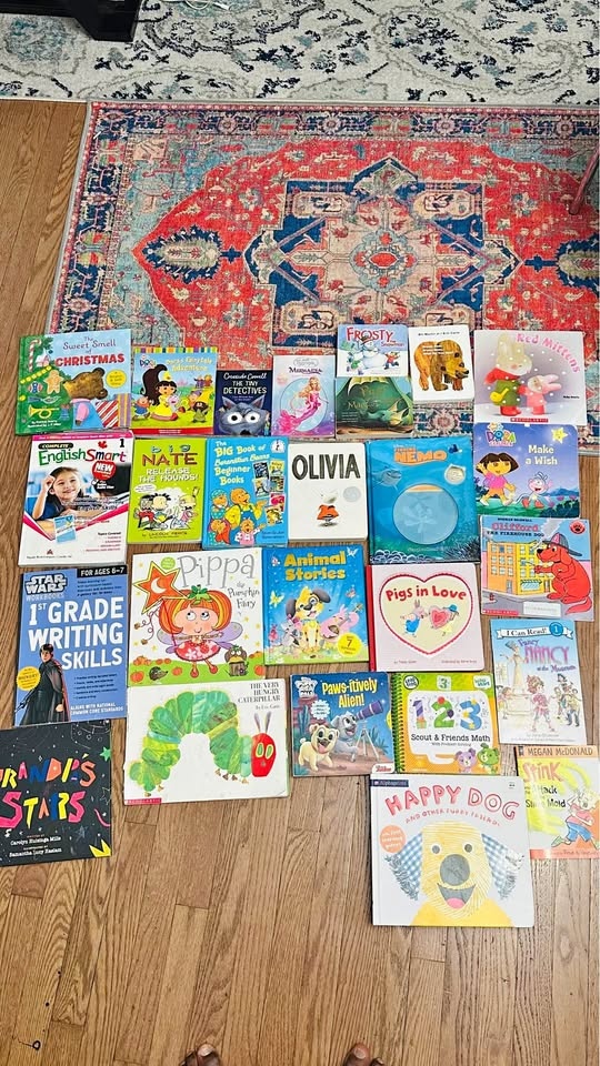 Assorted childrens' books for sale